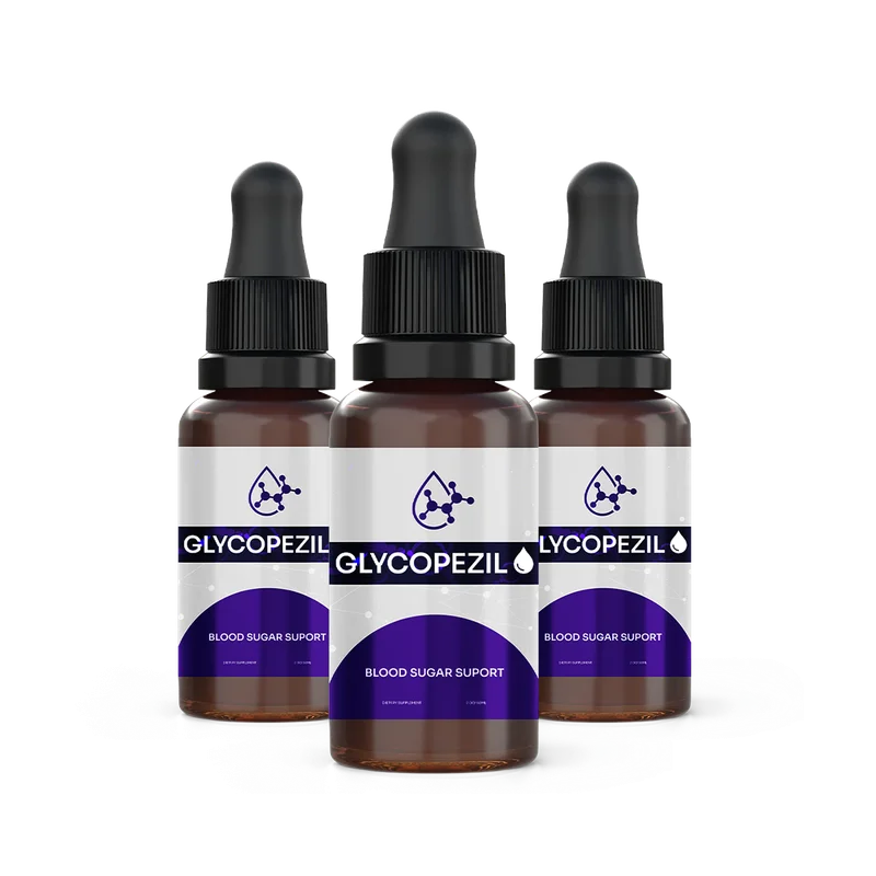 Glyco Pezil Natural Blood Sugar Formula — 3 Bottle / 90 Day Pack