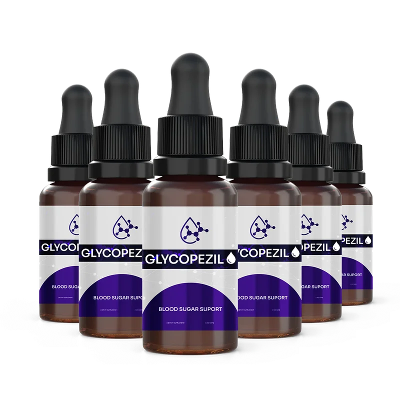 Glyco Pezil Natural Blood Sugar Formula — 6 Bottle / 180 Day Pack